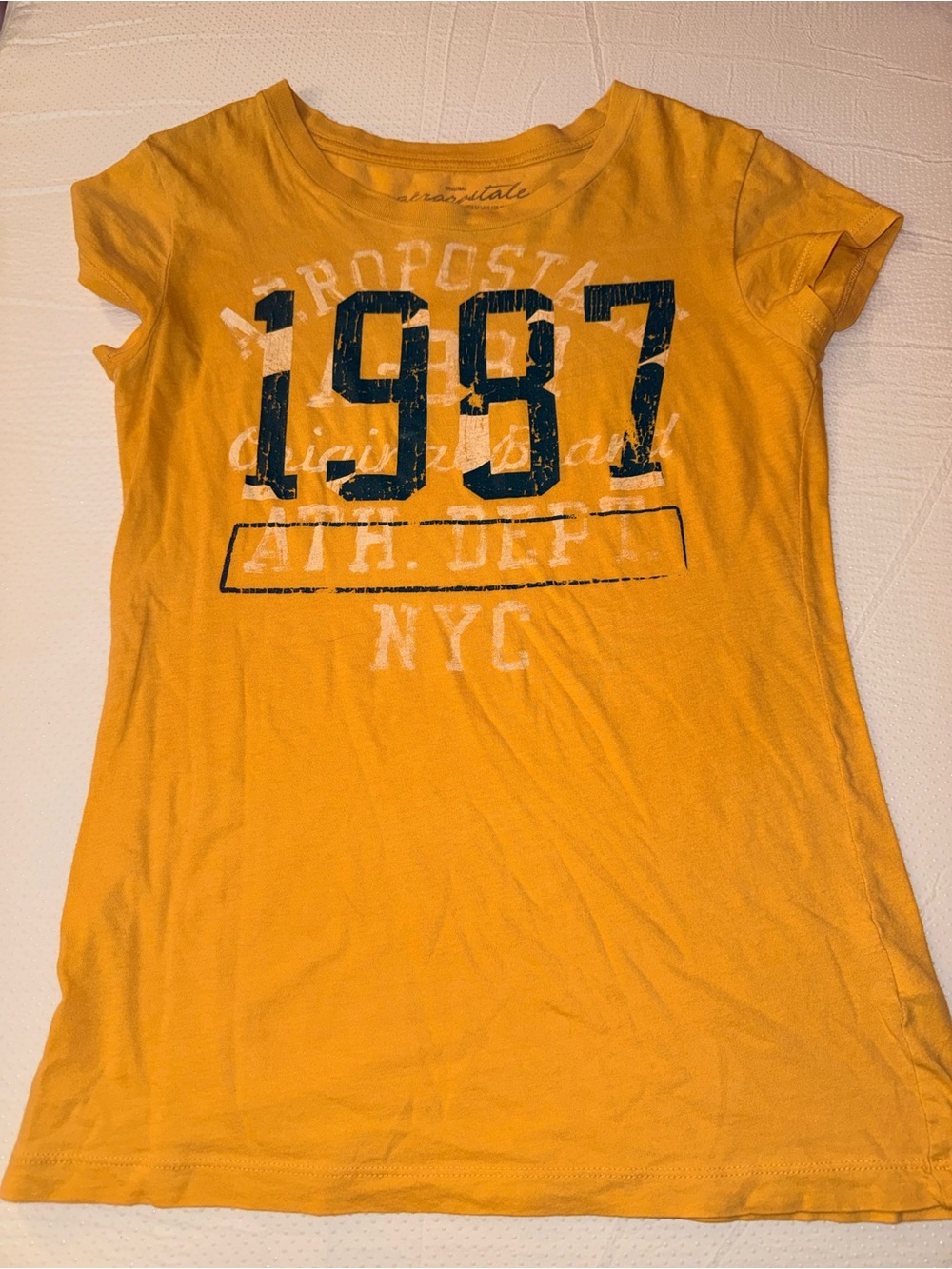 Yellow Graphic 1987 Tee